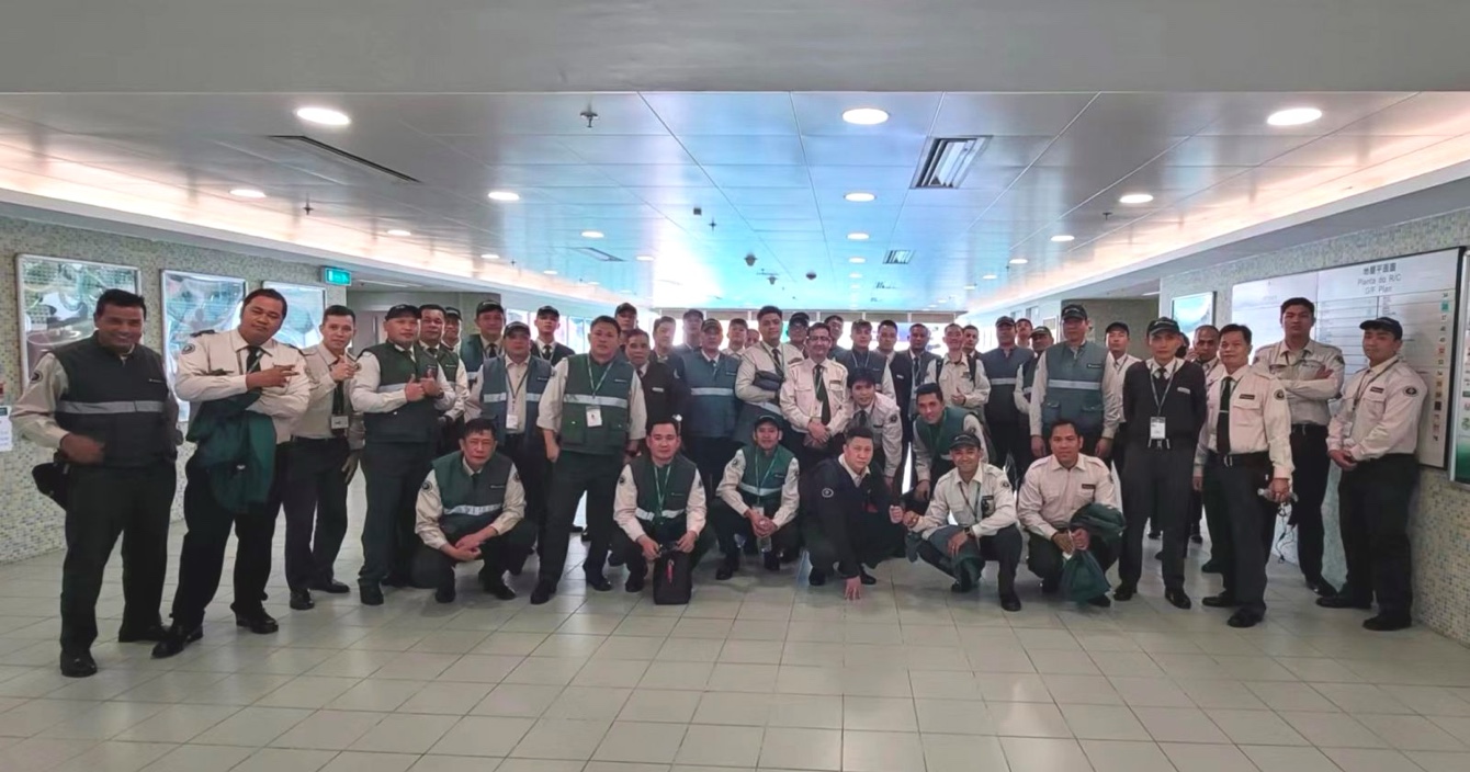 中安科子公司Guardforce澳門衛(wèi)安為2023銀河娛樂澳門國(guó)際馬拉松活動(dòng)保駕護(hù)航